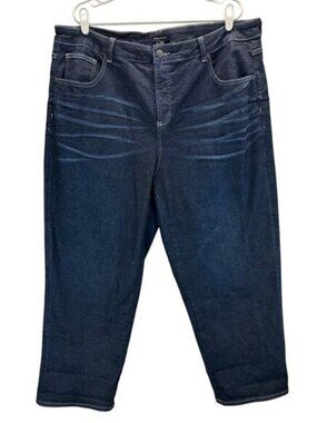 Universal Standard Straight Leg Jeans Dark Wash Size Large / 22-24